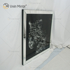 VXin WXMA-19 Home Decor Glass Frame Mirrored Cheetah Wall Art Crystal Porcelain Painting Mirror Wall Art