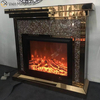 Hot Sell Vxin Mirror WXWF-020 Crushed Diamond Mirror Fireplace