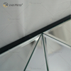 Wall Decora Silver 3D Elegant Square Silver Wall Hanging Mirror Wall Art Home Decor for Living Room Furniture WXM-1151