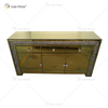 Luxury Decor WXF-099 Gold Mirored Crushed Diamond Cupboard Cabinet With Muti Drawers
