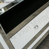 Vxin Mirror WXWF-790 Furniture Modern White Silver Glass TV Cabinet Stands