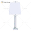 Vxin Supply WXTL-004 Modern Silver Crushed Crystal Table Mirror Lamp For Bedroom