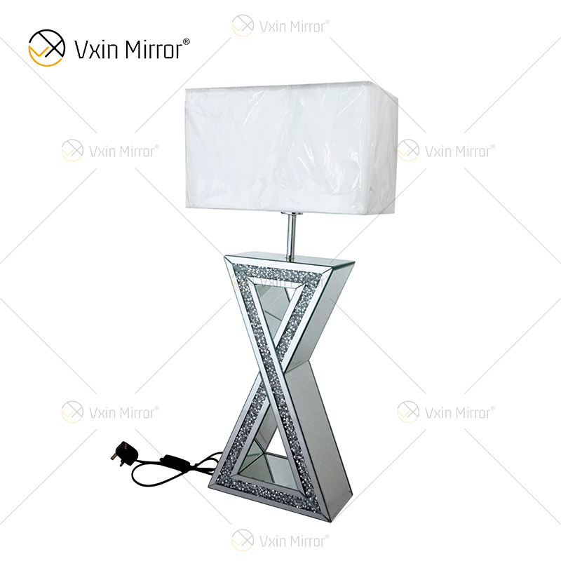 Hot Sale WXTL-003 Mirrored Silver For Bedroom Night Luxury Modern Decorative Table Lamps