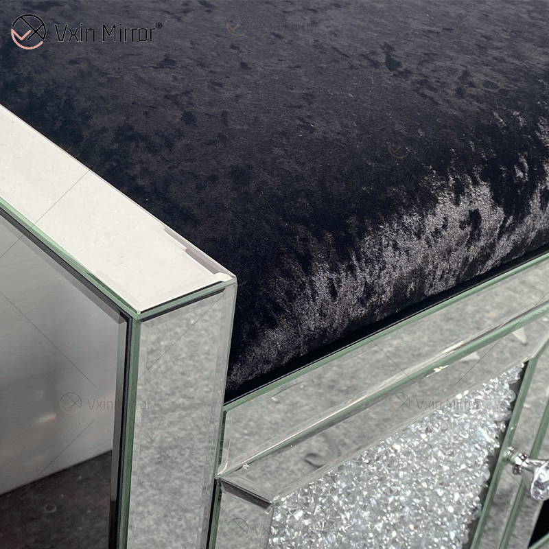 New Design WXF-611 Modern Sparkly Mirrored TV Stands for Living Room Set with Sofa