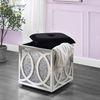 Modern WXF-601 Mirrored Coffee Table Sparkly Side Table for Living Room Set with Sofa for Set