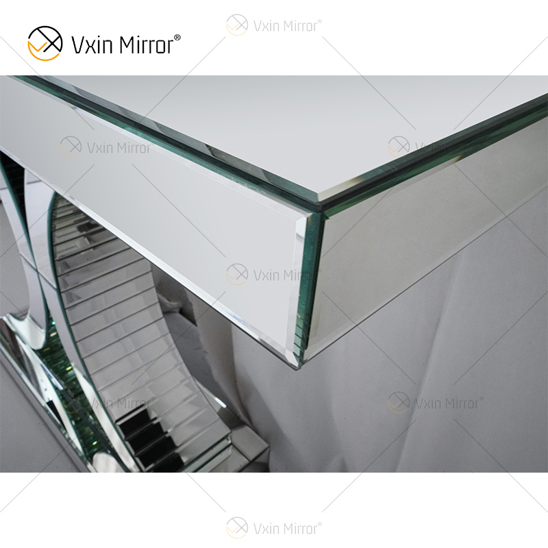 Wholesale Elegant WXF-547 Charming Silver Mirrored Console Table for Furniture