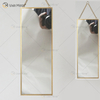 Golden Vxin Unique Wall Decor Gold Metal Frame Decorative Mirrors Luxury Simple And Stylish Wall Mirror