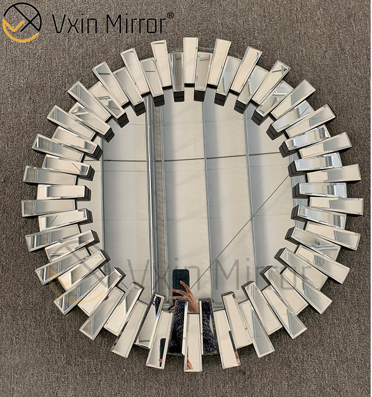 Chinese Factory Vxin Silver Home Decor Hallway Table Console A Set Mirror Living Room Furniture Sets