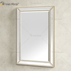 Good Quality WXM-1630 Luxury Champagne Gold Wall Mirror Wall Decor for Living Room Bedroom