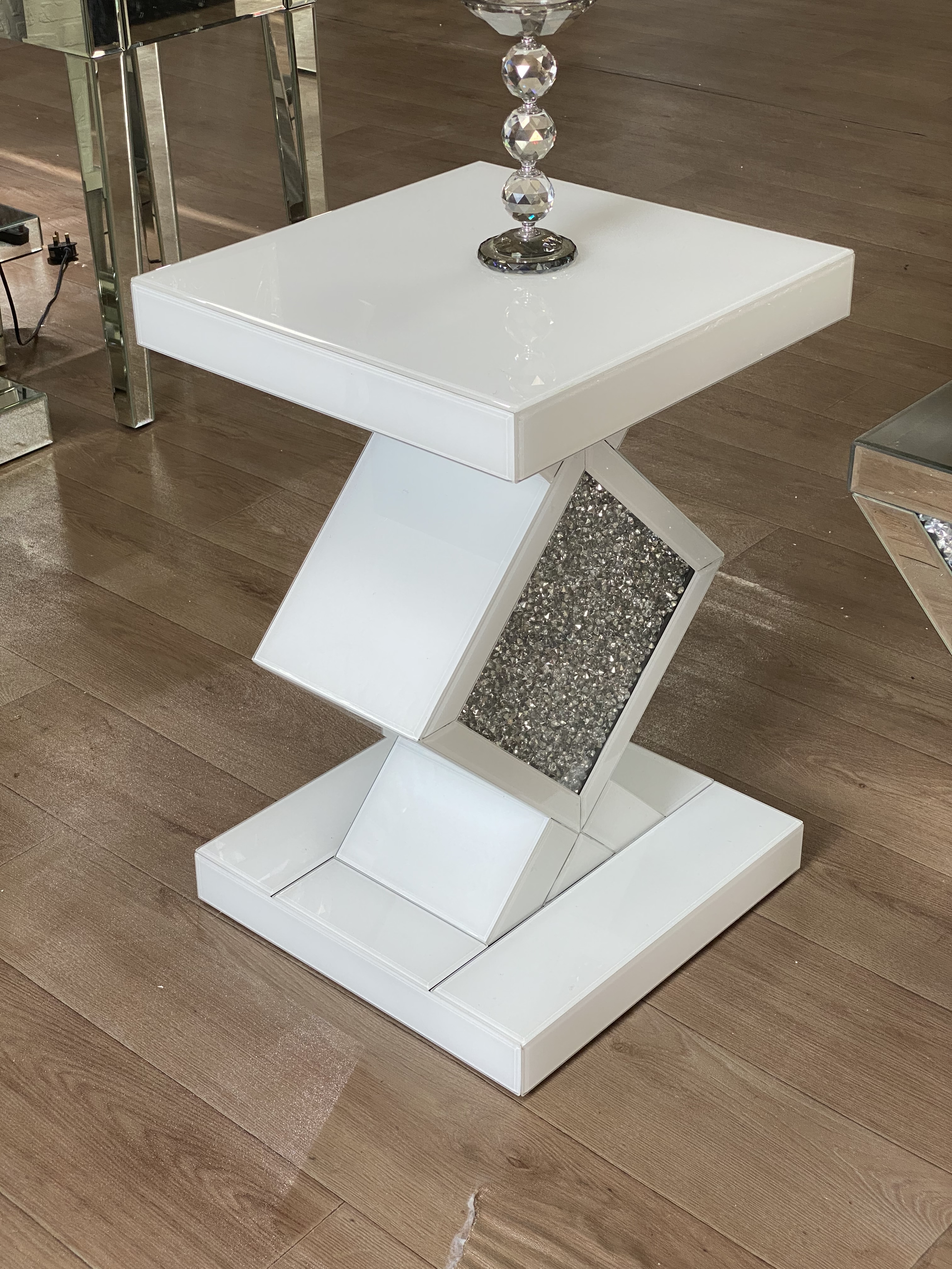 Mirror Side Table