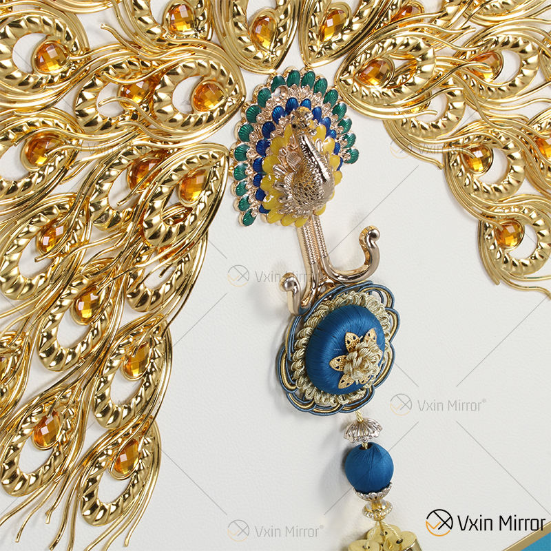 liquid glass crystal wall art