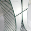 Decorative Shine Vase Stunning Handmade Crushed Diamond Glass House Decor Table Centerpieces Modern Room Decoration WXMV-067