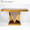 Cheap WXF-015 Crushed Diamond Console Table Nordic Style Glass Console Tables