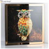 Omal Art Vxin WXMA-55 Home Decor MDF Frame Mirrored Wall Art Crystal Porcelain Painting Mirror Wall Art