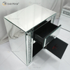 WXF-149 Mirrored Bedside Tables Cabinet 2 Drawers Nightstand Side Table Mirror Bedside Mirrored Bedside Table