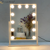 Oval Decorative WXDL-122 Vanity Set Mirror Hollywood Makeup Mirror with Led Light for Bedroom