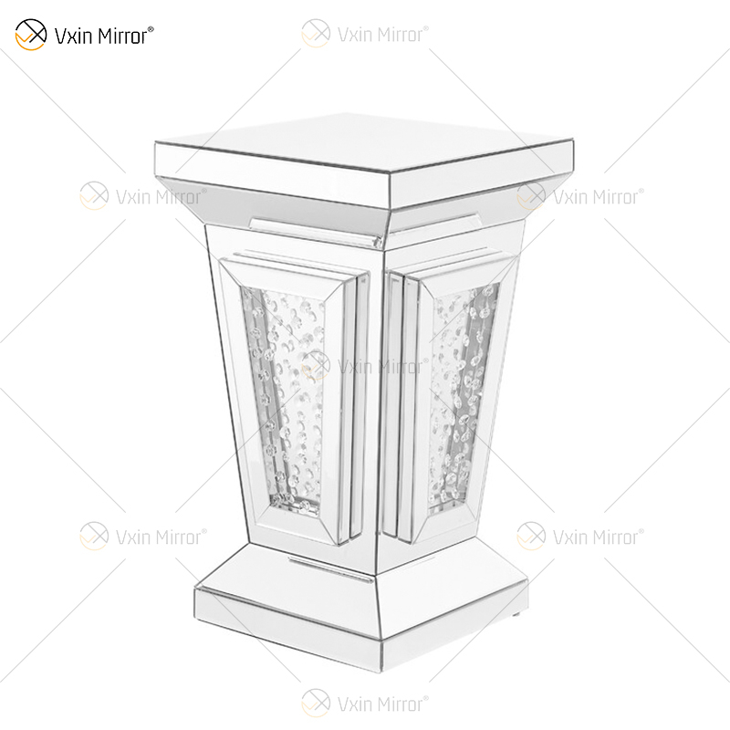 Custom Modern Mirror Bedside Table Sofas Crystal Side Tables for Home Furniture