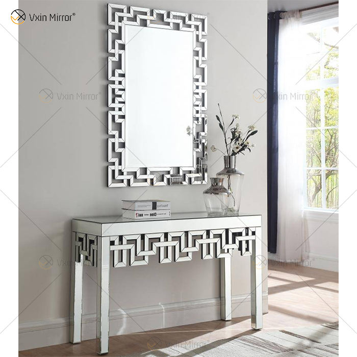 mirrored dressing table