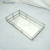 Hot Sell Vxin Mirror WXT-005 Modern Decor Silver Stainless Steel Frame Mirrored Tray 2 Size