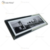3d Wall Mirror Decor Home Glass Frame Mirrored Wall Art Crystal Porcelain Painting 