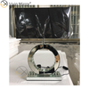 WXL-007 Modern Silver Crushed Crystal Mirror Lamp For Bedroom Furniture