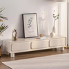White cream style TV cabinet