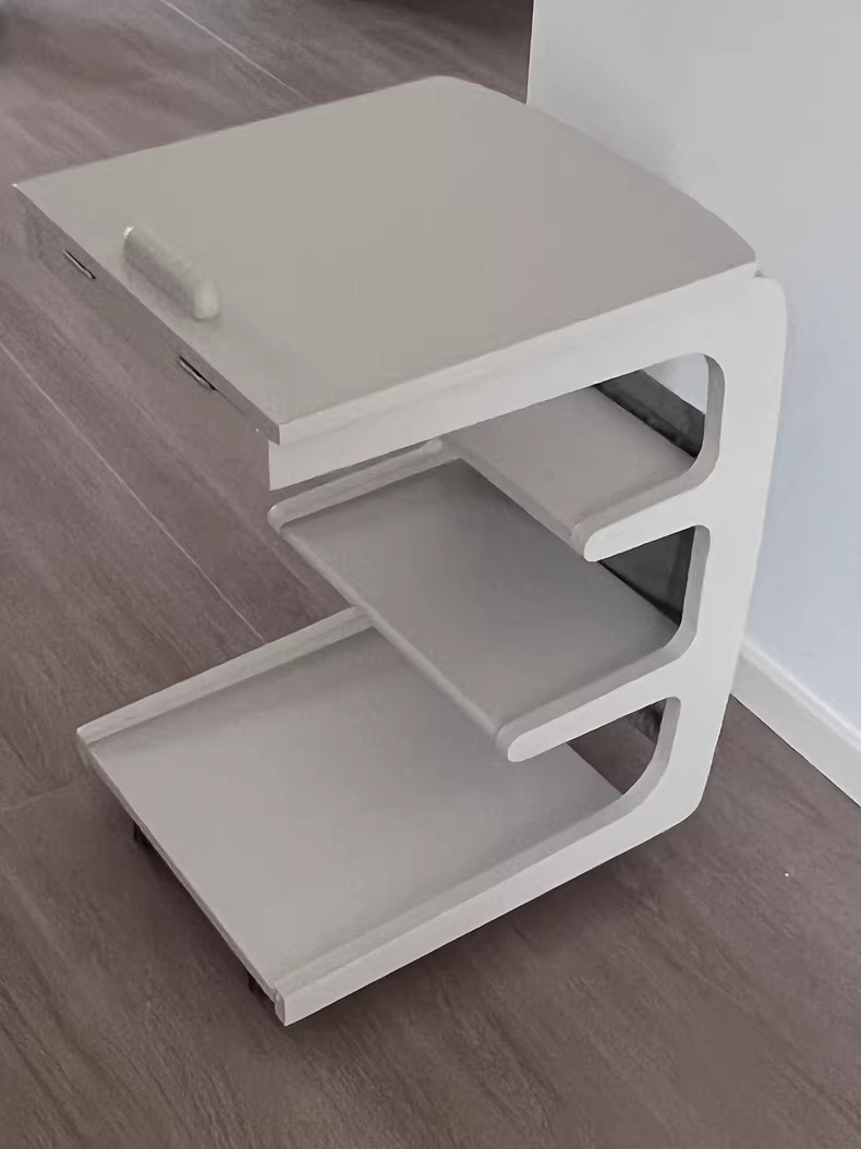 inside storage cabinets