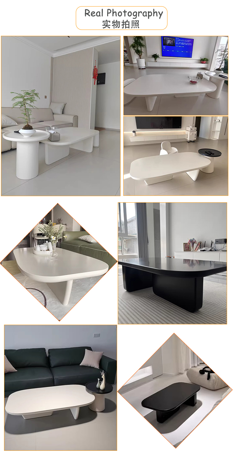 Wooden Living Room Coffee Table Set