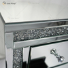 Vxin WXWF-716 Home Modern Acrylic Nightstand 3 Drawers Mirrored Bedside Table