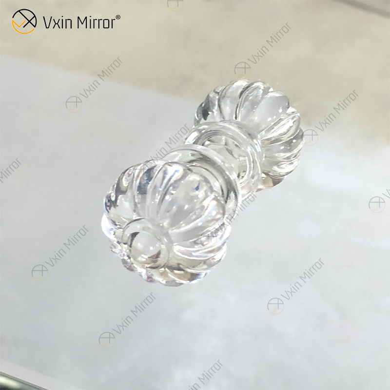Vxin Mirror Hot Sale WXR-008 Silver Home Decor Mirored Cupboard Cabinet With Drawers with Self
