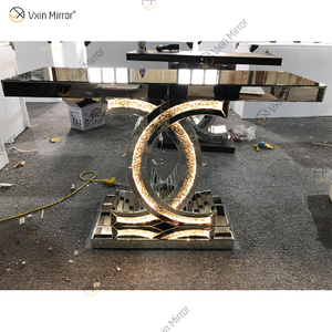Hot Sale WXWF-150 LED Console Table With Mirror Home Decor Living Room Furniture Console Tables