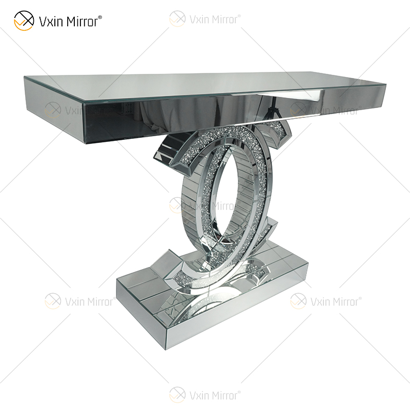 Hot Sale WXWF-150 LED Console Table With Mirror Home Decor Living Room Furniture Console Tables