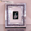 Factory Supply Silver Handmade Hallway Mirror Photo Frame Mirror Wall Art Home Decor for Living Room Sofa Furniture WXPP-16