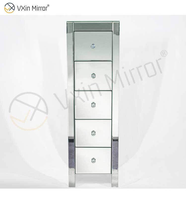 mirrored table stand