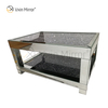 Customized Side Table WXF-117-1 Crushed Diamond Homemade Silver Coffee Table