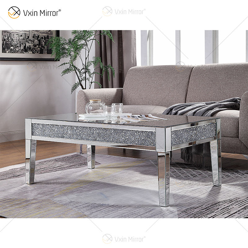 mirror end table set
