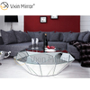 OEM Homemade WXF-1037 Triangle Silver Glass Coffee Table Mirrored End Table