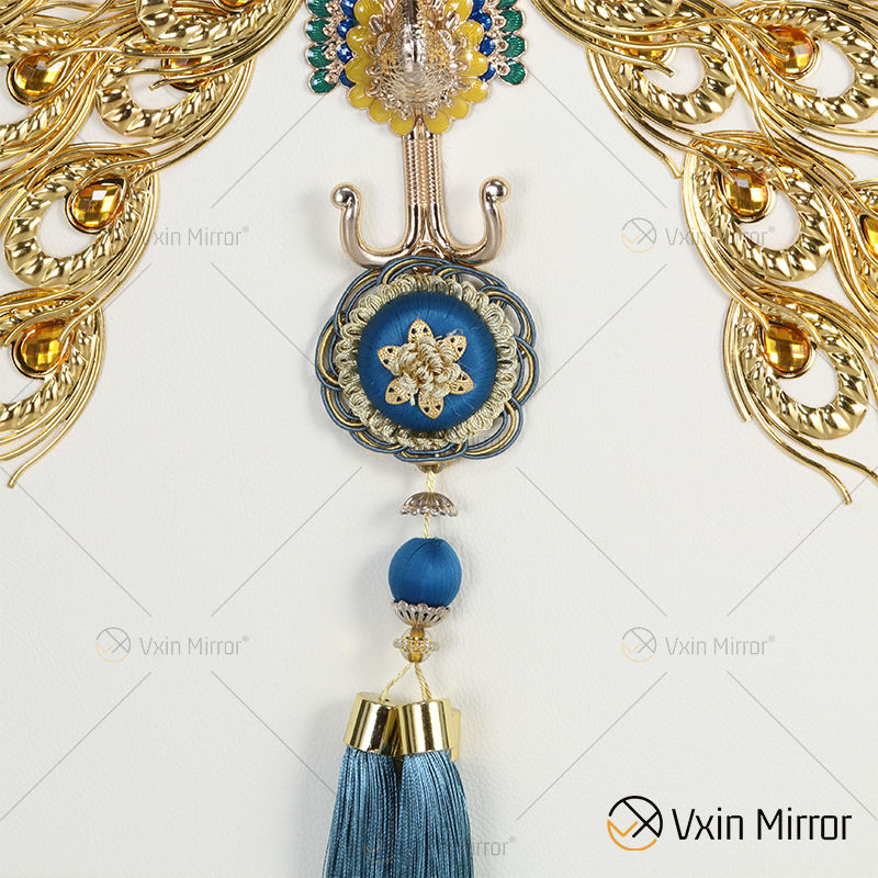 metal wall art coastal crystals