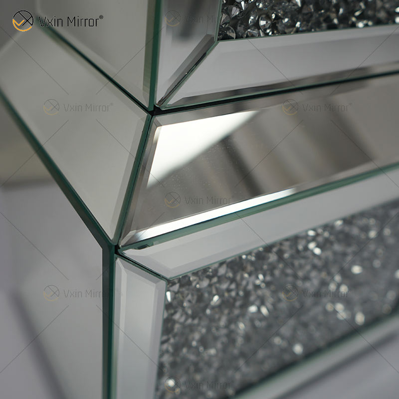 oversized mirror clock