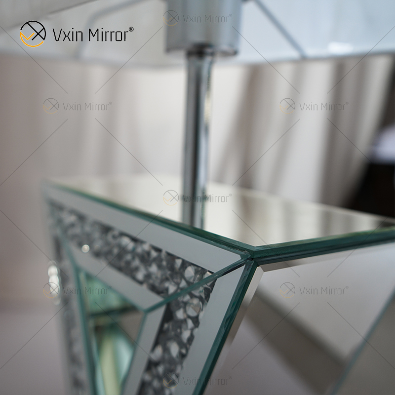 Hot Sale WXTL-003 Mirrored Silver For Bedroom Night Luxury Modern Decorative Table Lamps