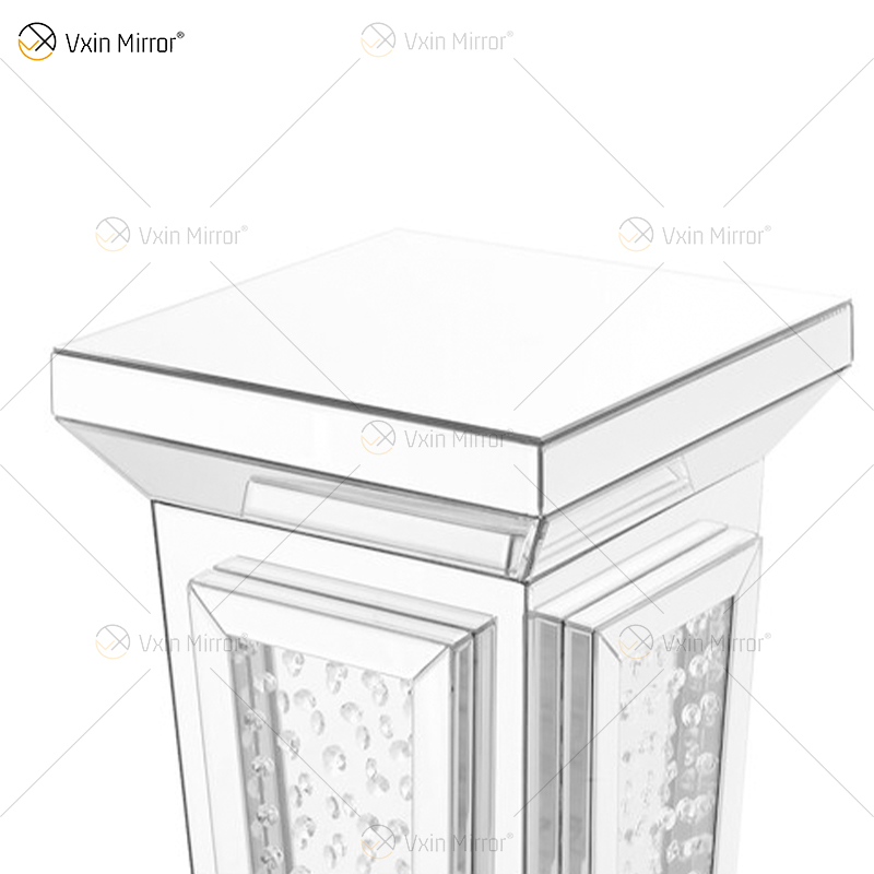 Custom Modern Mirrored Bedside Table Sofas Side Tables for Home Furniture WXF-2122
