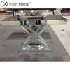 Modern End Table Mirror Furniture Side Table Hotel Hallway Mirrored Console Table for Living Room Furniture WXF-295