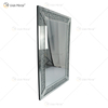 Rectangle Hot Design Vxin WXM-1761 Wall Decor Silver Crushed Diamond Wall Hanging Mirror