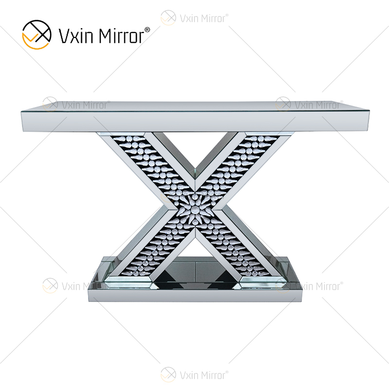 Hot Sale China Product WXF-087 Living Room Table Modern Gold Console Table