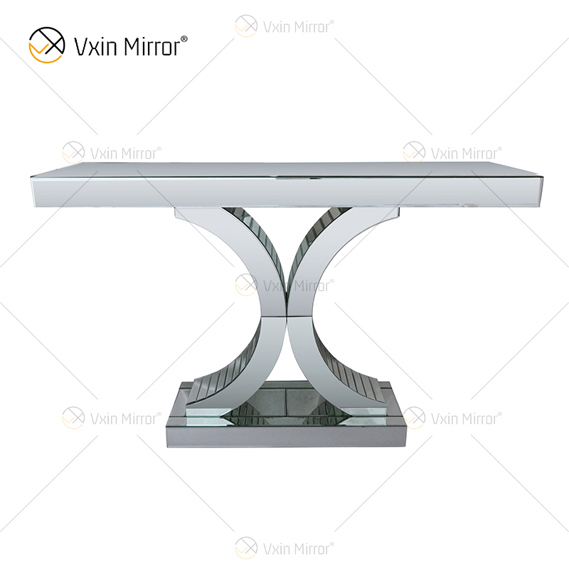 Wholesale Elegant WXF-547 Charming Silver Mirrored Console Table for Furniture