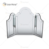 New Design WXM-1132 Wall Decoration Silver Table Mirrored Column