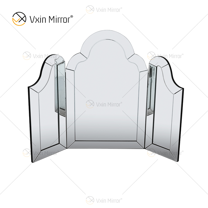 New Design WXM-1132 Wall Decoration Silver Table Mirrored Column