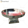 WXWF-1050 Coffee Crushed Diamond Sparkly Side Table for Living Room