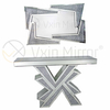 Good Supplier Vxin Home Decor V Silver Furniture Modern Crush Diamond Console Table with Modern Mirror