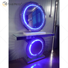 Custom Size 3 Colors LED Mirrored Modern Console Table with Mirror Touch Screen Function